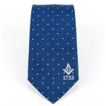 Grand Lodge 1733 Necktie - Blue (2013)